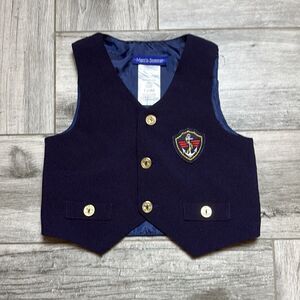 Matt's Scooter Kids Primary Waistcoat Vest Size 24M